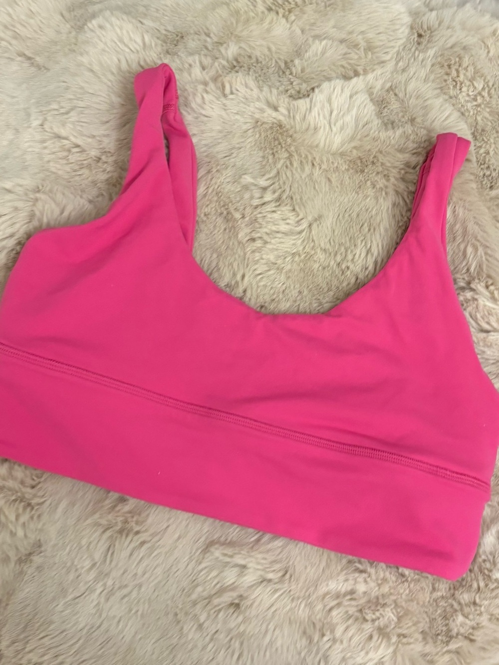 lululemon Sports Bra in Hot Pink